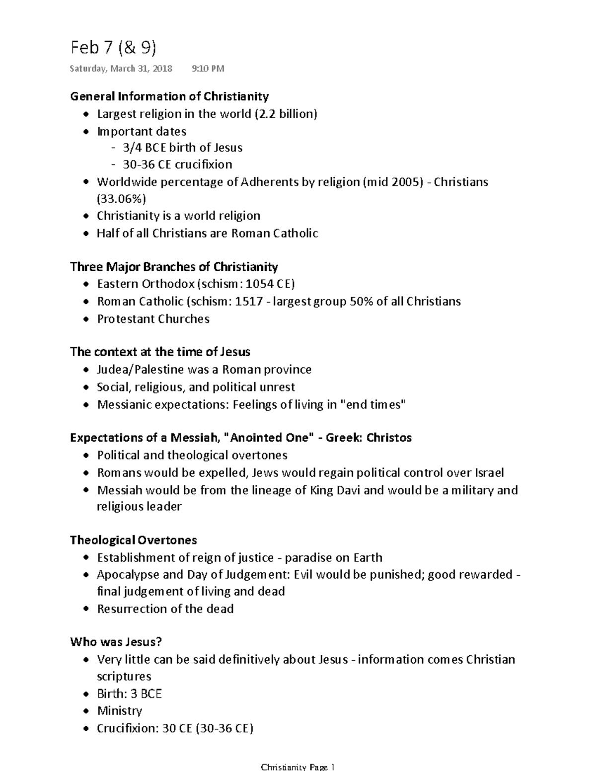 rlgn1324compiled-notes-for-entire-course-largest-religion-in-the