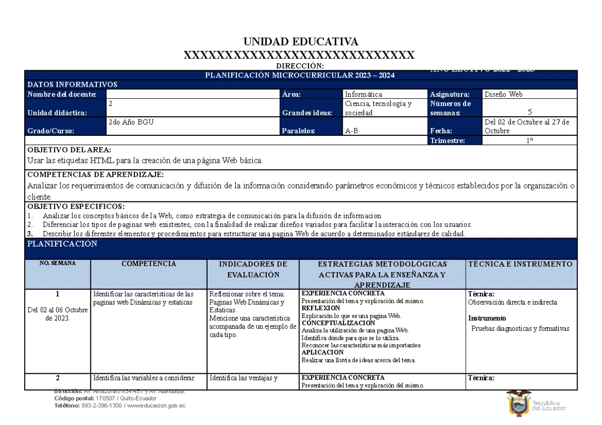Diac Documento Individual De Adaptación Curricular www.studocu.com