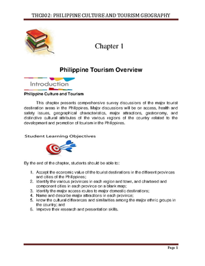 Module 1 - Introduction To Tourism And Hospitality Marketing - COURSE ...