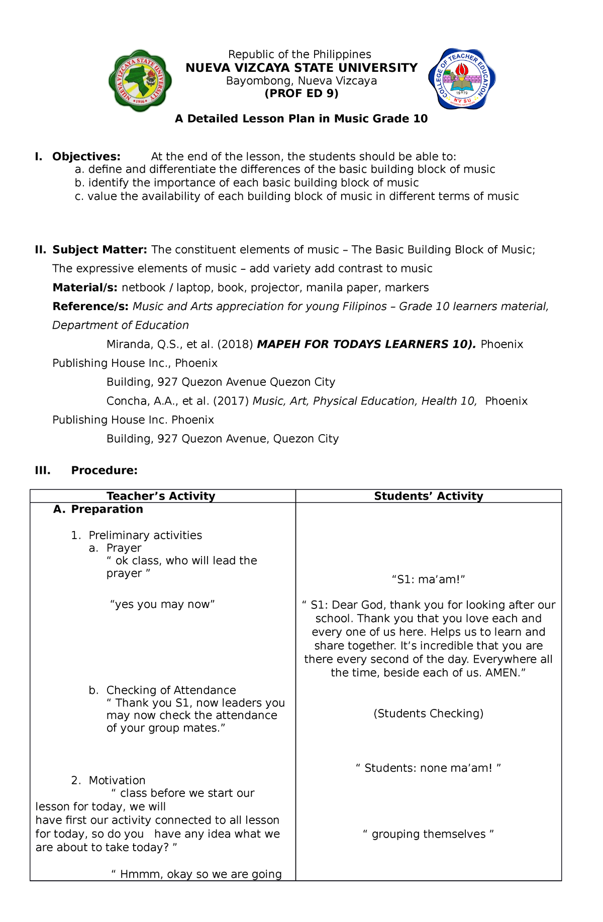 lesson-plan-in-music-grade-10-objectives-at-the-end-of-the-lesson