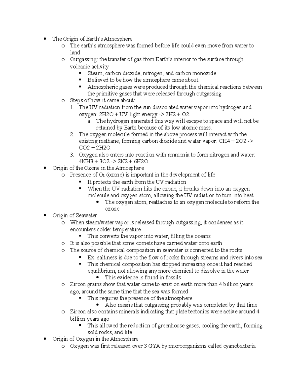 chapter-19-summary-origins-the-origin-of-earth-s-atmosphere-o-the