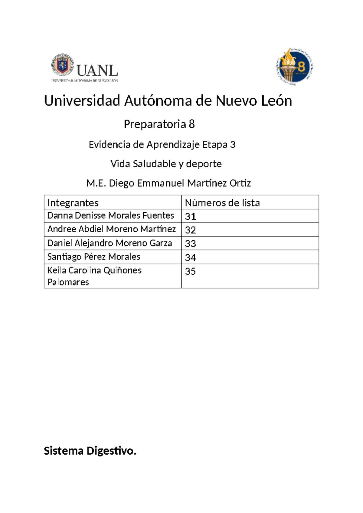 Evidencia de aprendizaje Etapa 3 VSy D - Universidad Autónoma de Nuevo ...
