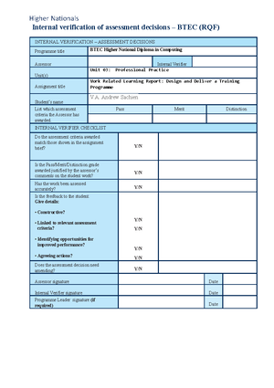 Programming Unit 1 - Professional practice - ESOFT/TVEC/ Student Daily ...