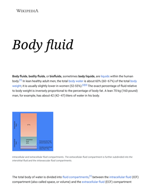 Body fluid - Wikipedia