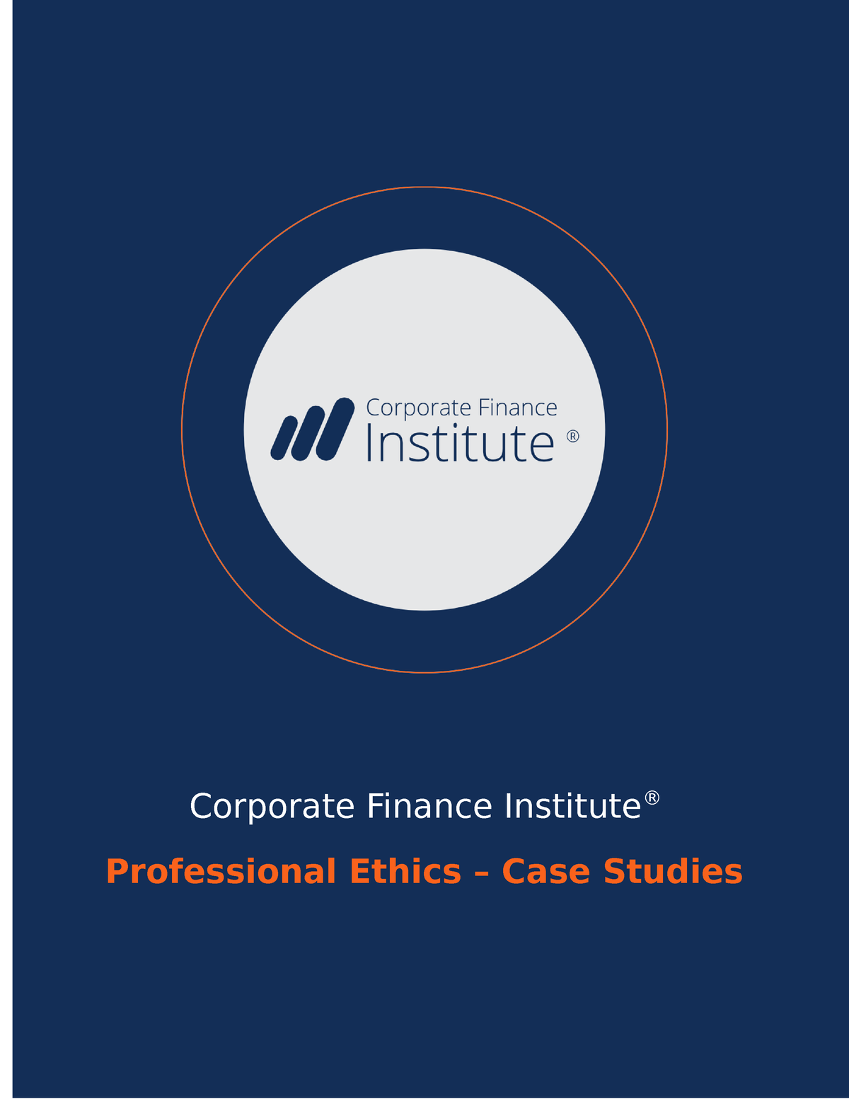 ethics in finance case study