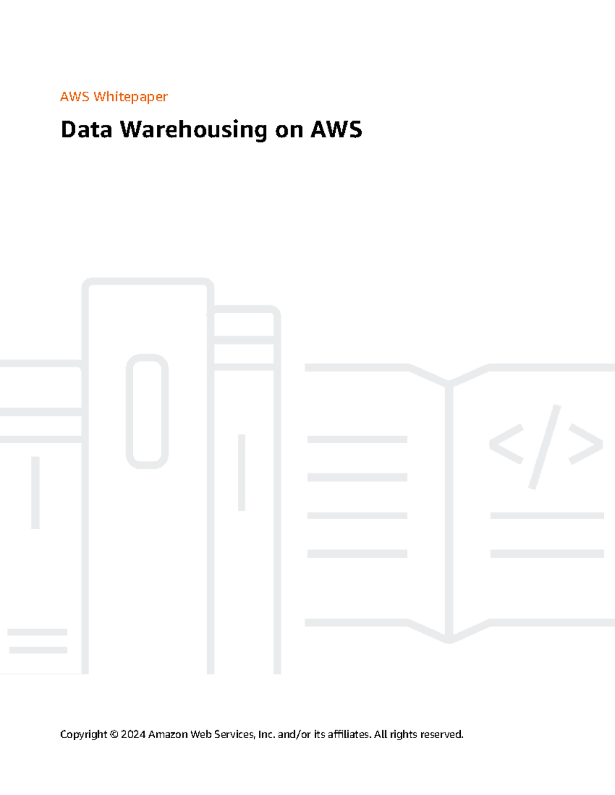Data warehousing on aws - AWS Whitepaper Data Warehousing on AWS ...
