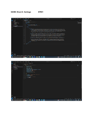 02LAB - Web Systems and Technologies - NAME: Elsan D. Santiago BT - Studocu