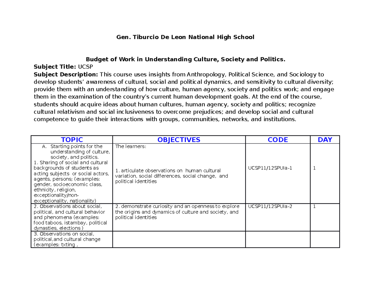 Ucsp Curriculum Guide With Code