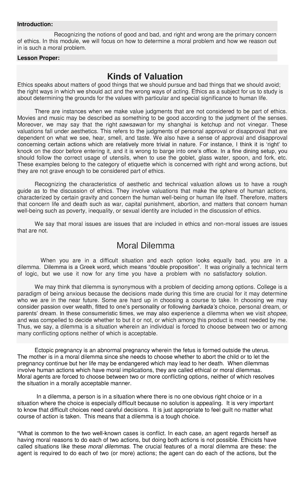 Week 5 - Module - Introduction: Recognizing the notions of good and bad ...