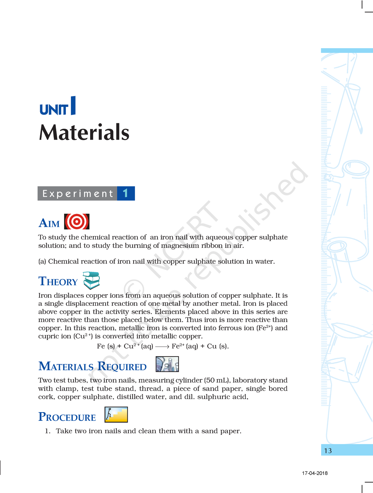 unit-1-materials-for-1st-year-13-aim-to-study-the-chemical-reaction