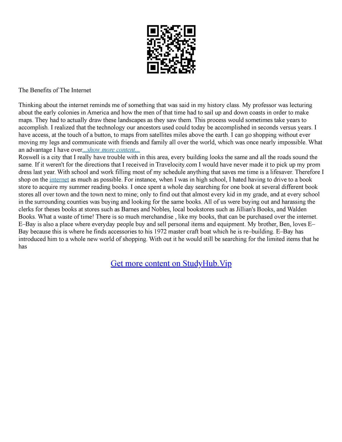 Essay Internet Essay Internet - The Benefits of The Internet Thinking ...