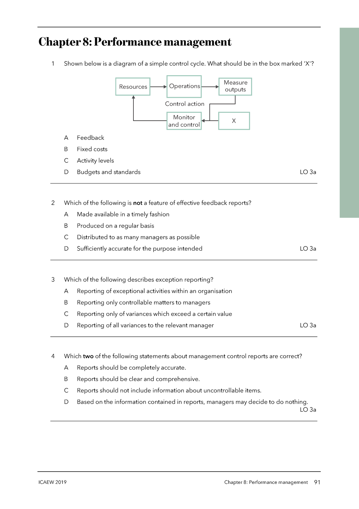 icaew case study question bank