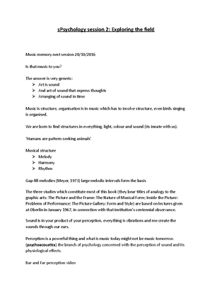 Music Therapy Perspectives - MUS508 - A Review of the Music and ...