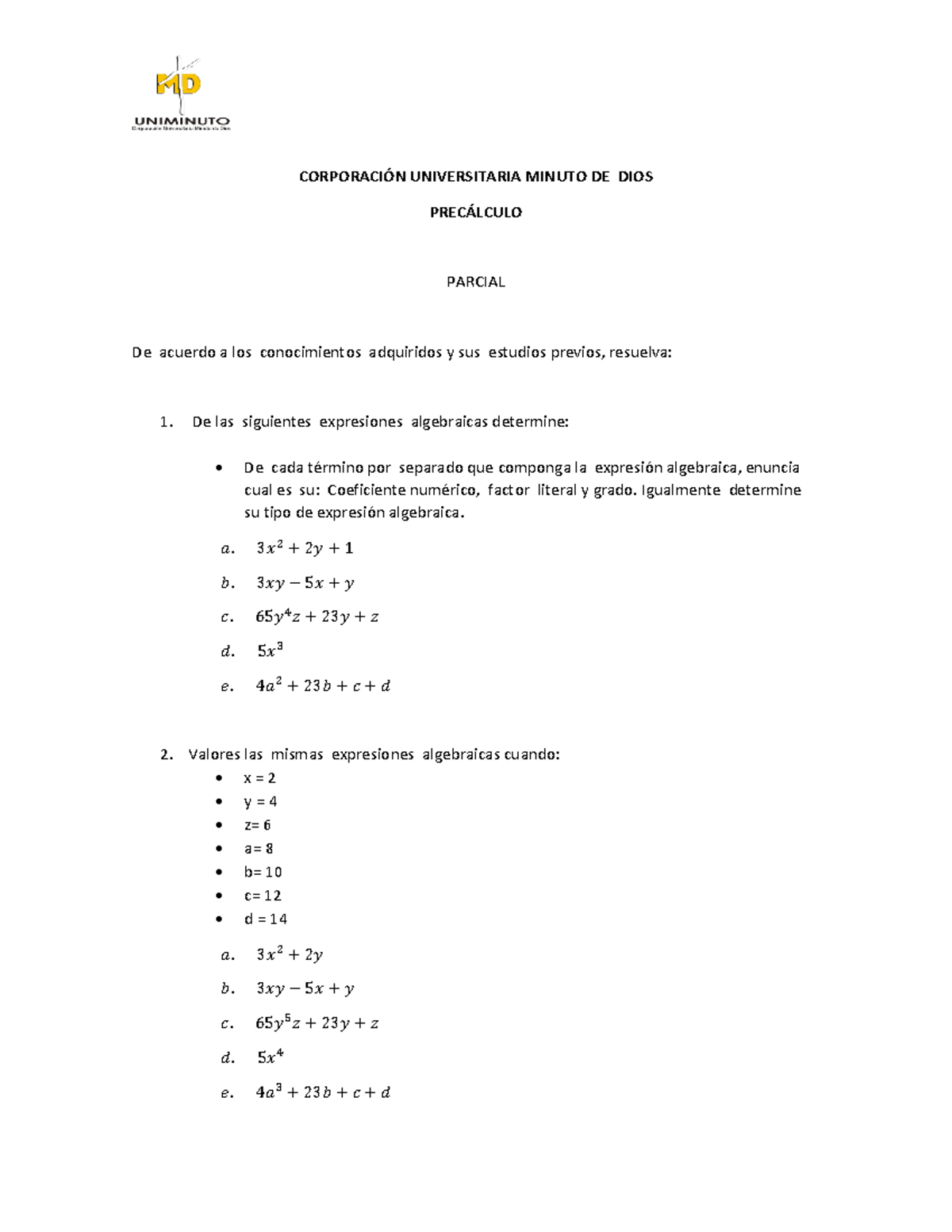 QUIZ - Corte 2 - Taller Ecuacion Contable - CORPORACIÓN UNIVERSITARIA ...