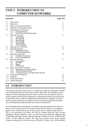 Network 8 - Its lecture notes - Multiplexing and Switching UNIT 4 ...