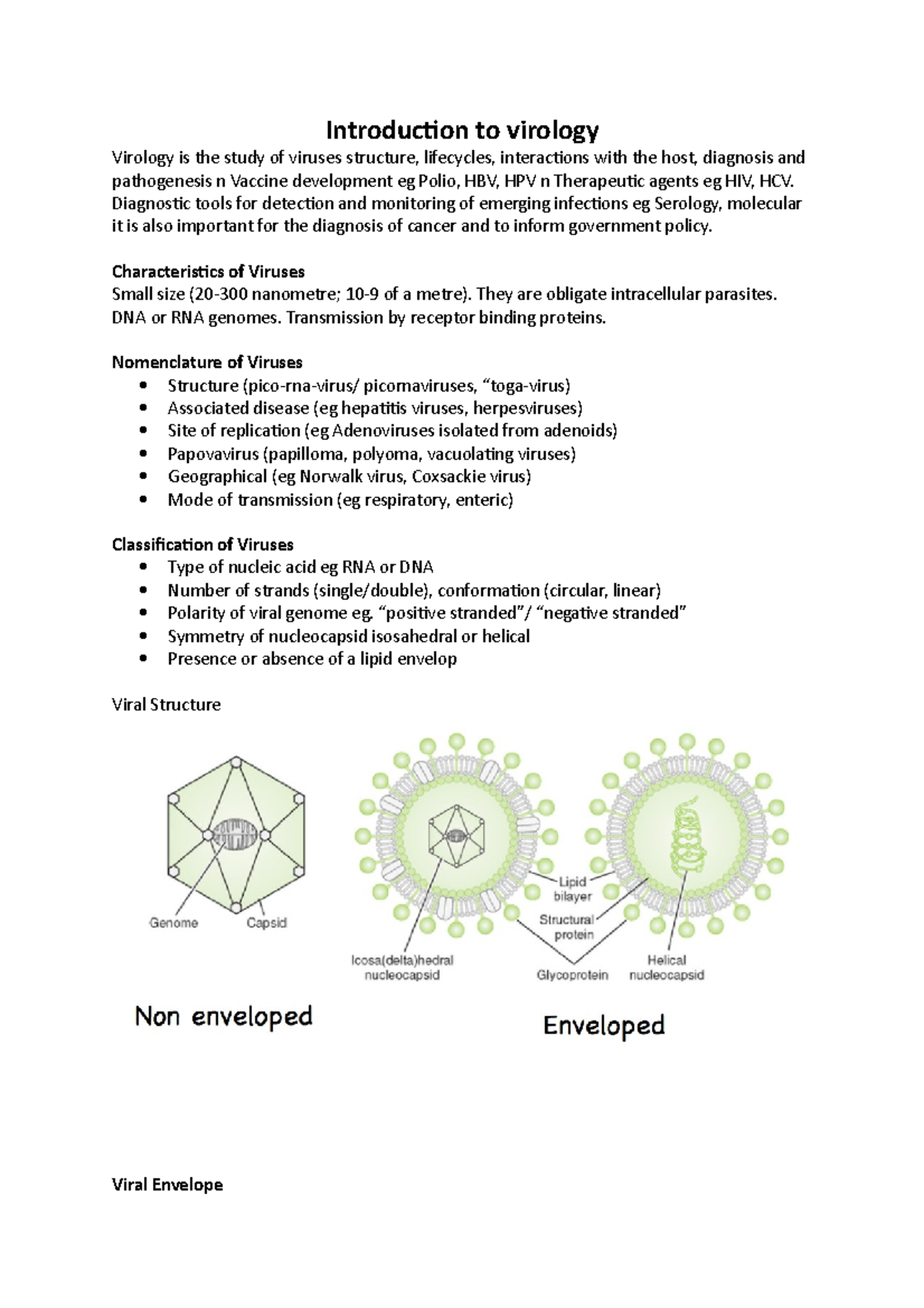 thesis title about virology