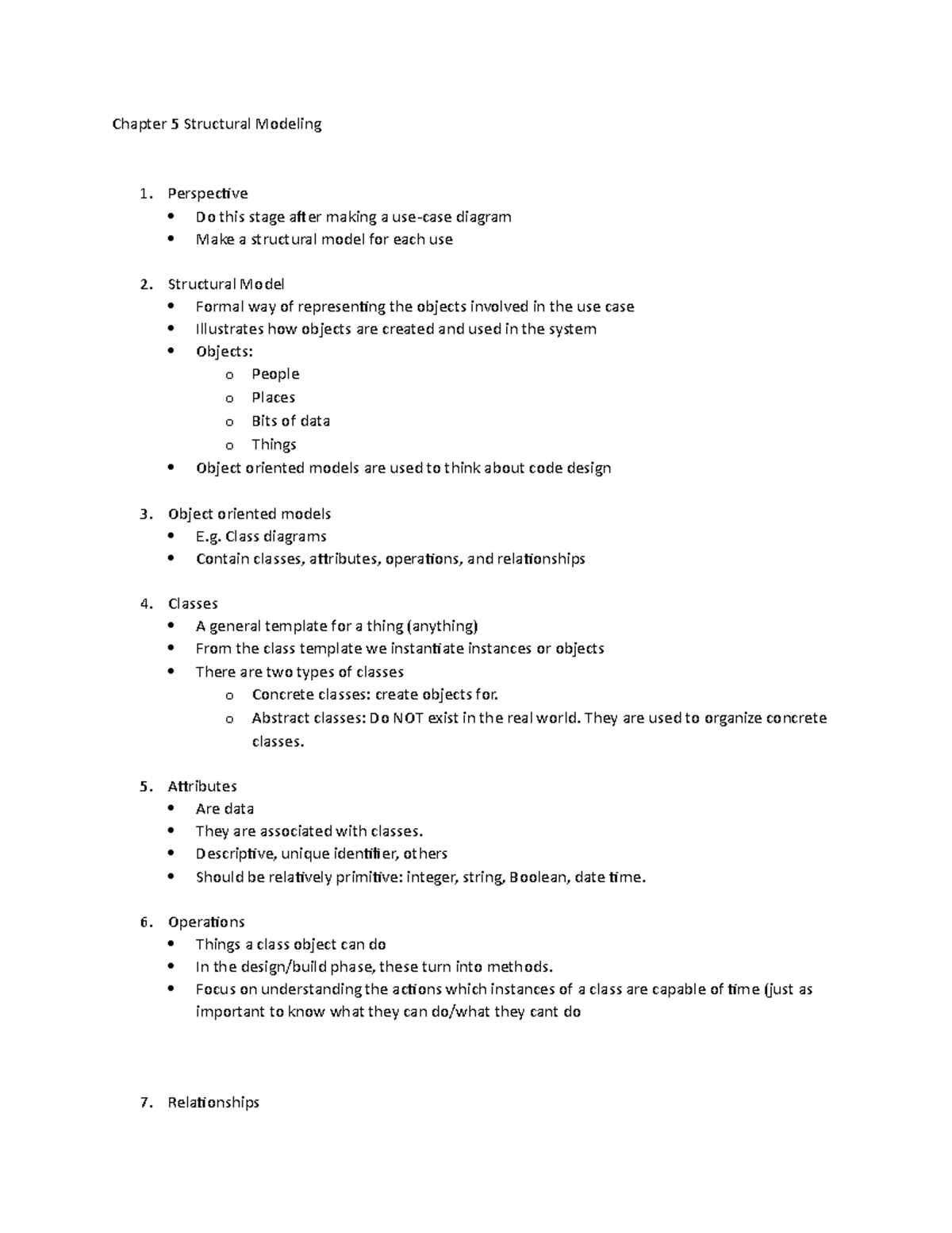 Chapter 5 Structural Modeling - Chapter 5 Structural Modeling ...