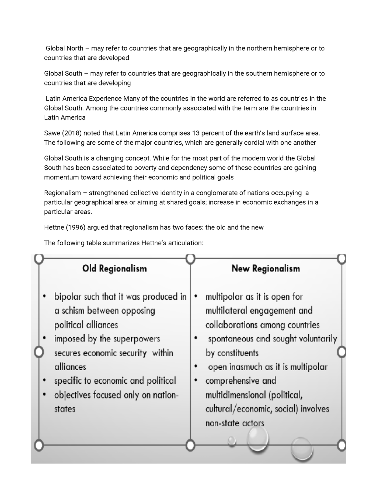 what is global north essay