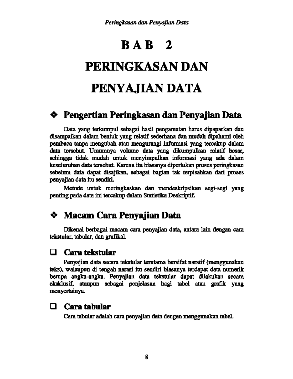 Statis 2 - Statistika - Studocu