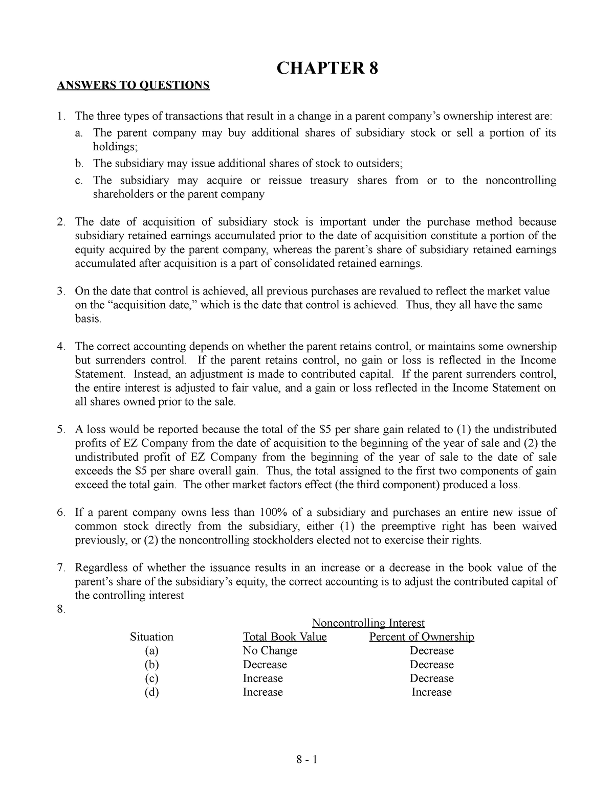 Ch08 - Ch08 - CHAPTER 8 ANSWERS TO QUESTIONS The Three Types Of ...