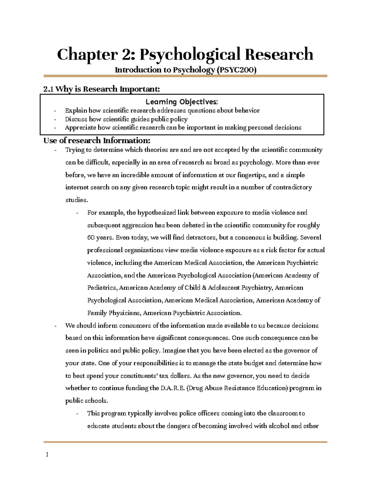 chapter 2 psychological research methods and statistics answers