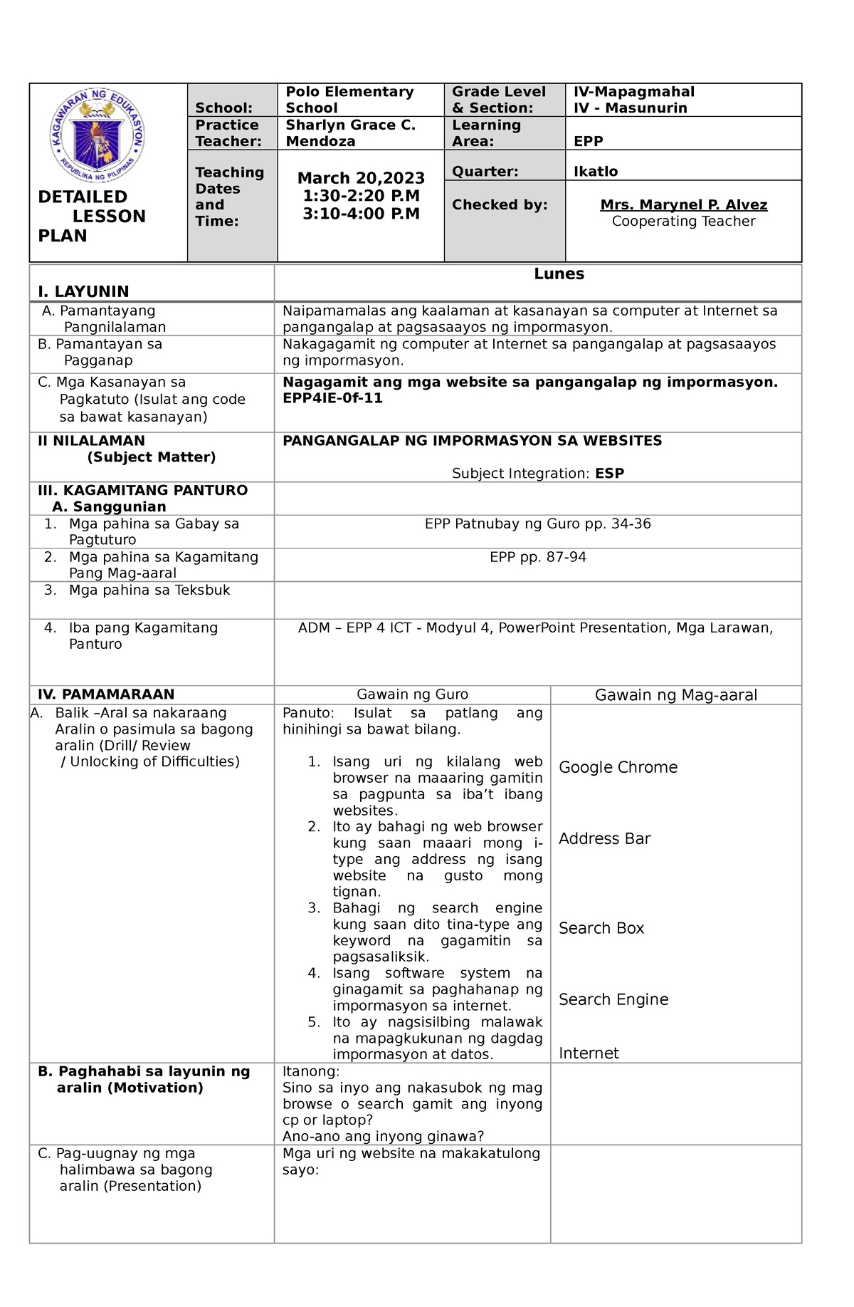 dlp-epp-monday-it-is-a-detailed-lesson-plan-in-epp-4-detailed