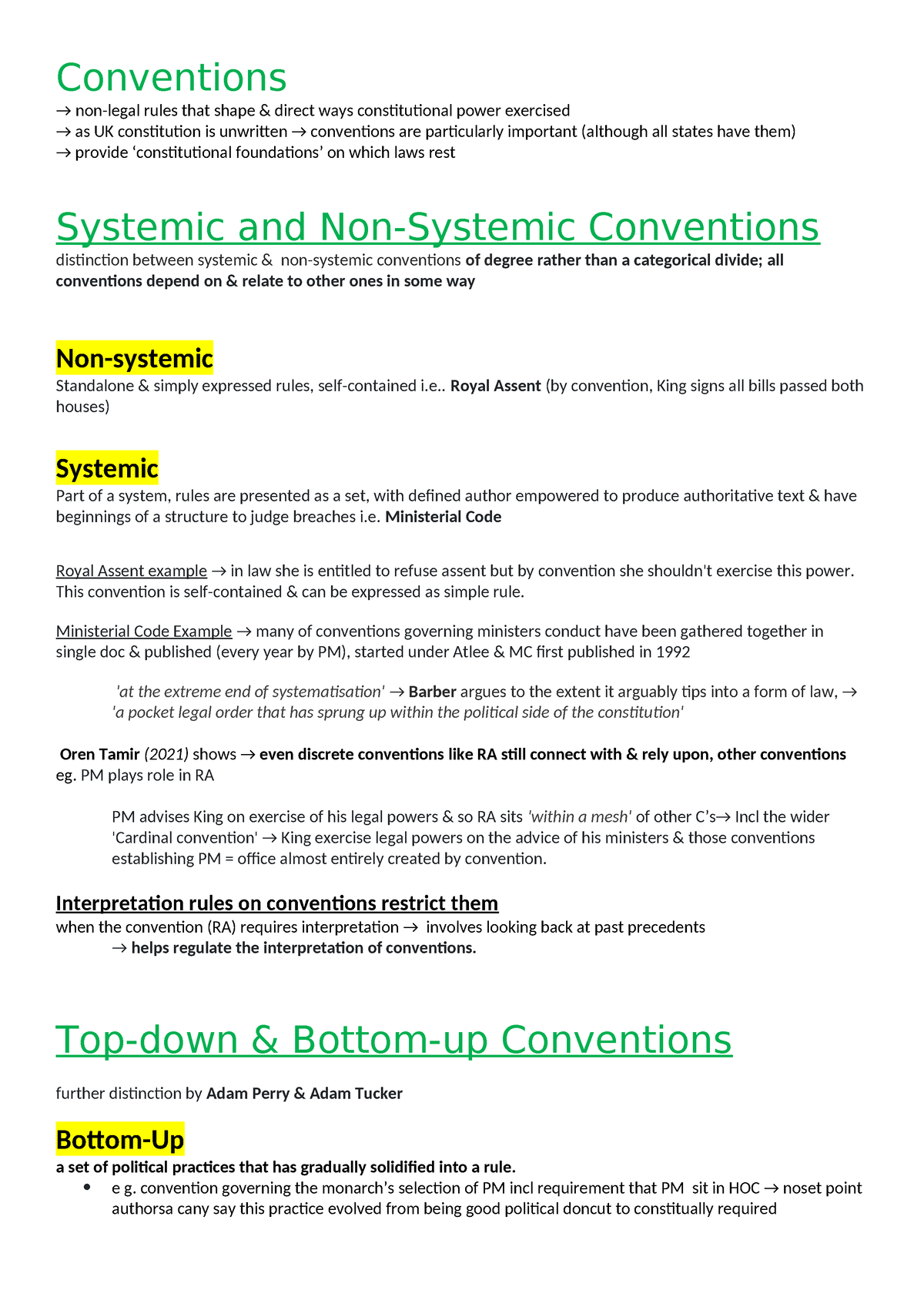 conventions-notes-conventions-non-legal-rules-that-shape-direct