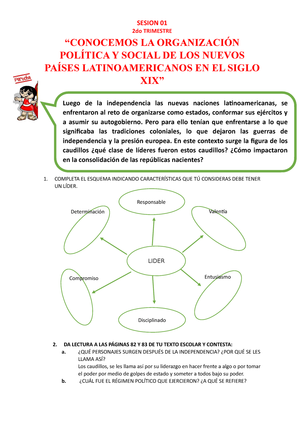 Desarrollo Sesión Segunda Unida 01 - SESION 01 2do TRIMESTRE “CONOCEMOS ...