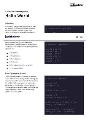Python 3 Files Cheatsheet Codecademy - A Python le object is created ...
