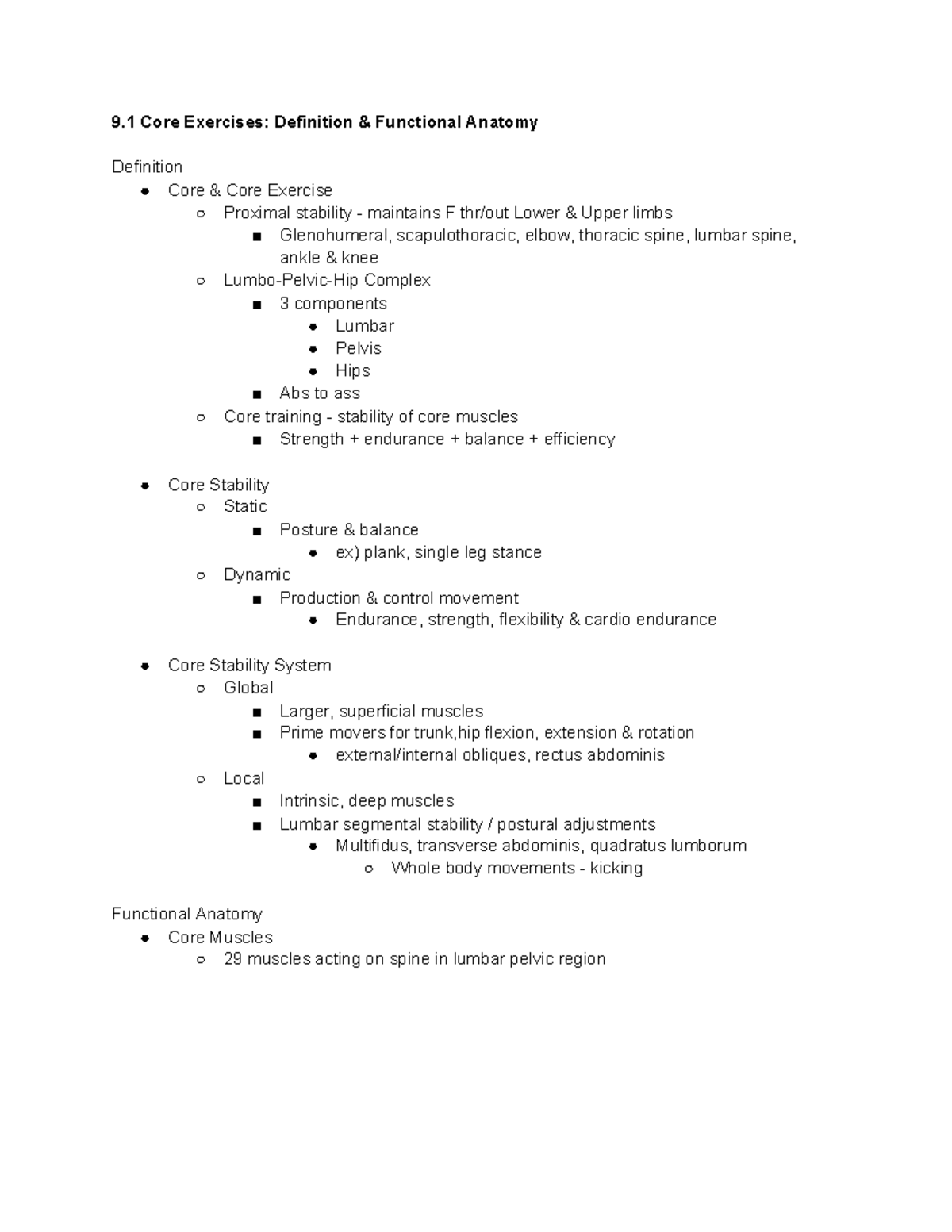 9-core-exercises-ch-8-lecture-notes-9-9-core-exercises