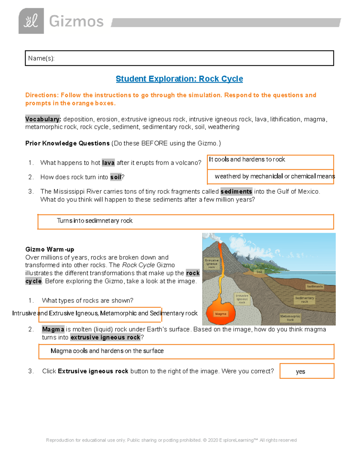 rock-cycle-gizmo-capture-sheet-chemitry-name-s-student-exploration-rock-cycle-directions