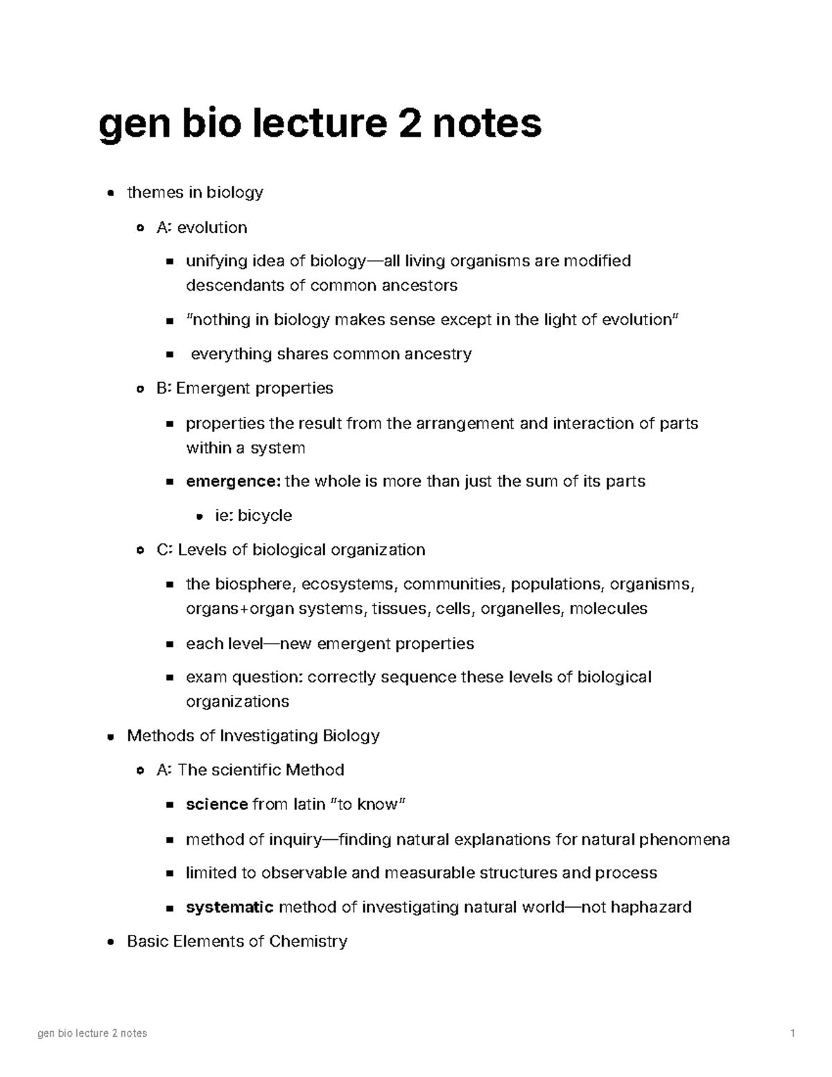 6c379610-e067-4225-9088-5332506 a0ccc gen bio lecture 2 notes - gen bio ...