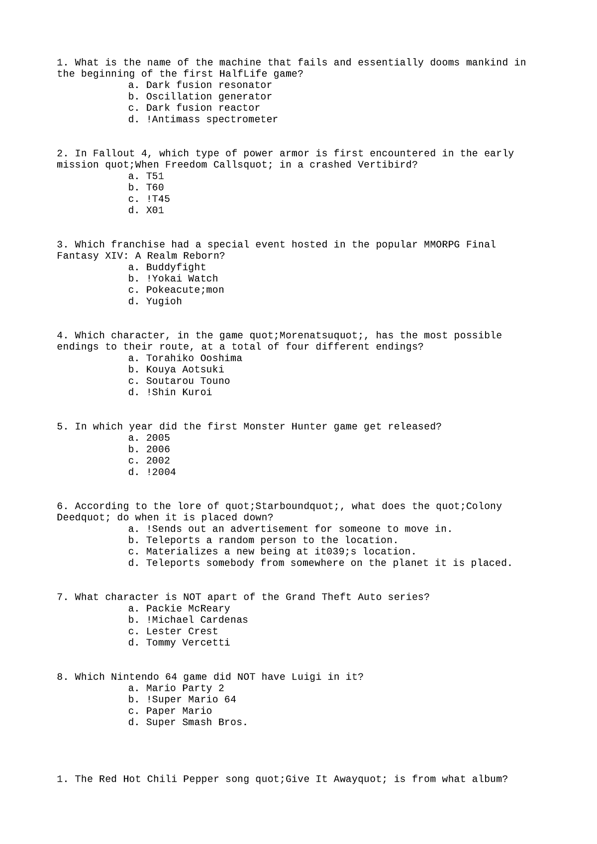 Math Quiz 9 - this is my math practical material. hope it can b useful ...