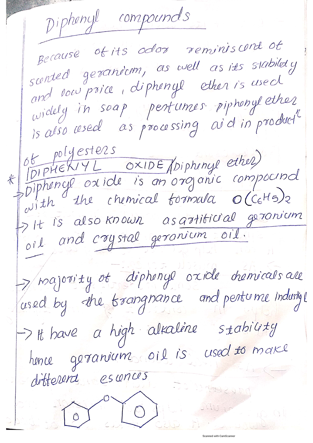 Diphenyl compounds - chemistry - Studocu