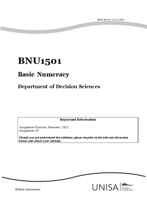 Bnu1501 Assignment 05 Mock Exam Semester 1 2023 Pdf 18718039 Bd8b1c572439 C90009 A9f1ae Bnu Bnu1501 Assignment 05 Mock Exam Semester 1 2023 Pdf 18718039 Bd8b1c572439 C90009 A9f1ae Bnu