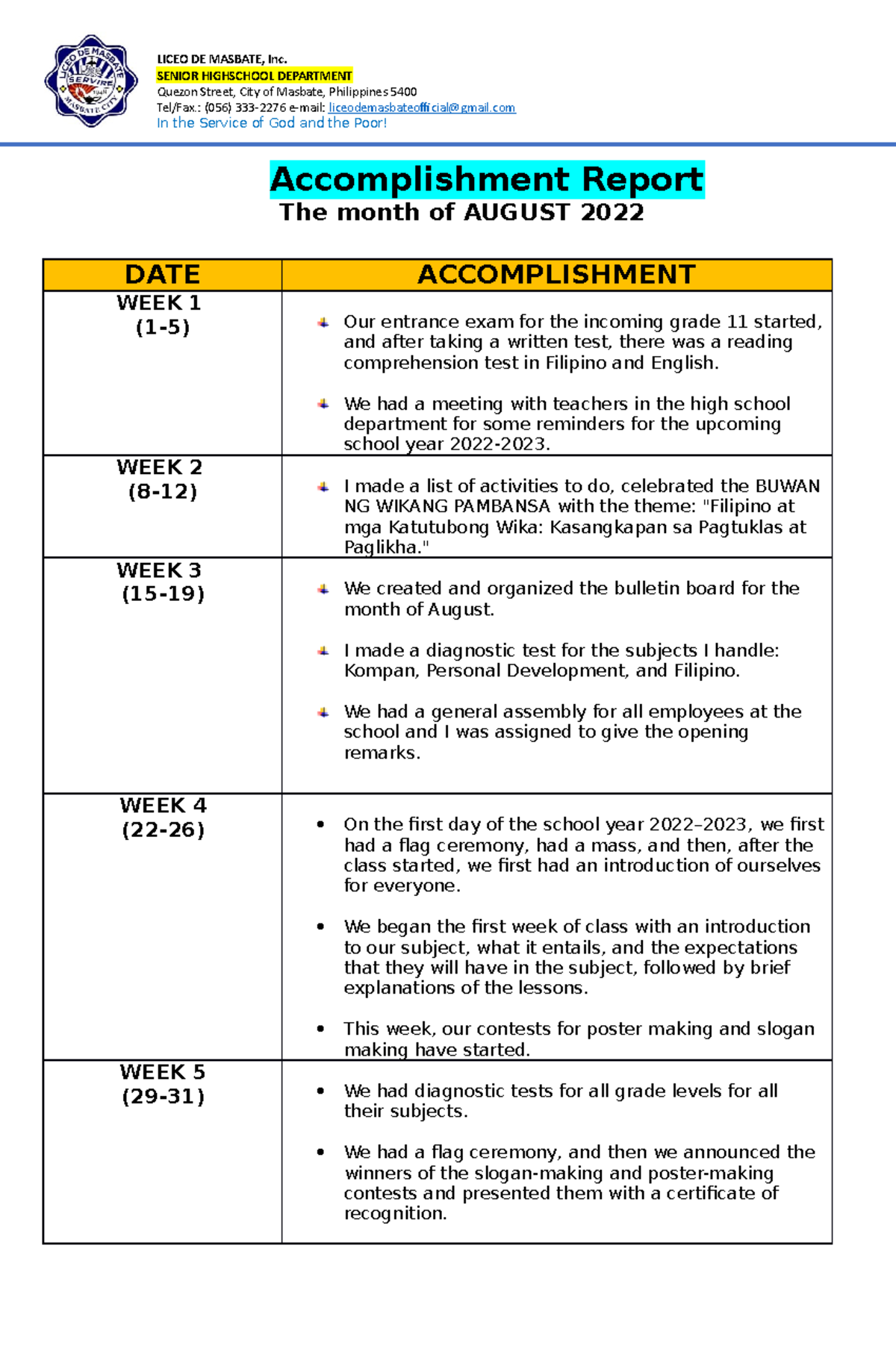 accomplishment-report-august-2022-liceo-de-masbate-inc-senior