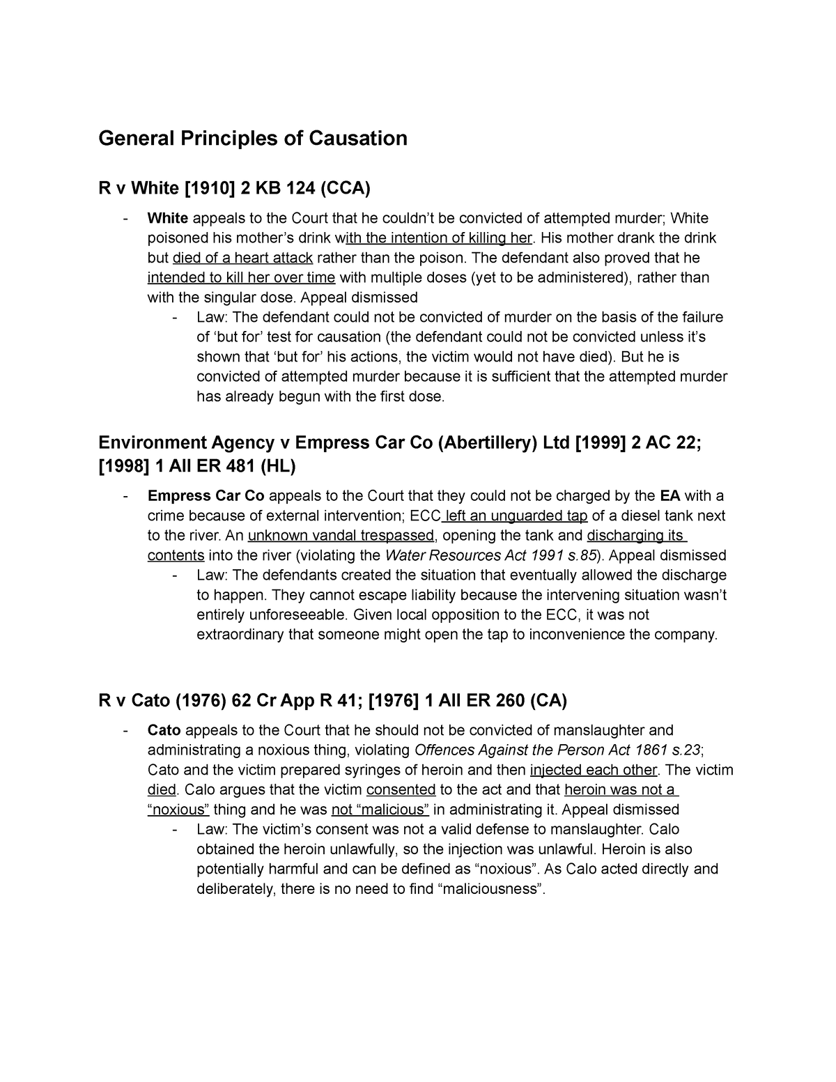 criminal-law-cases-causation-general-principles-of-causation-r-v