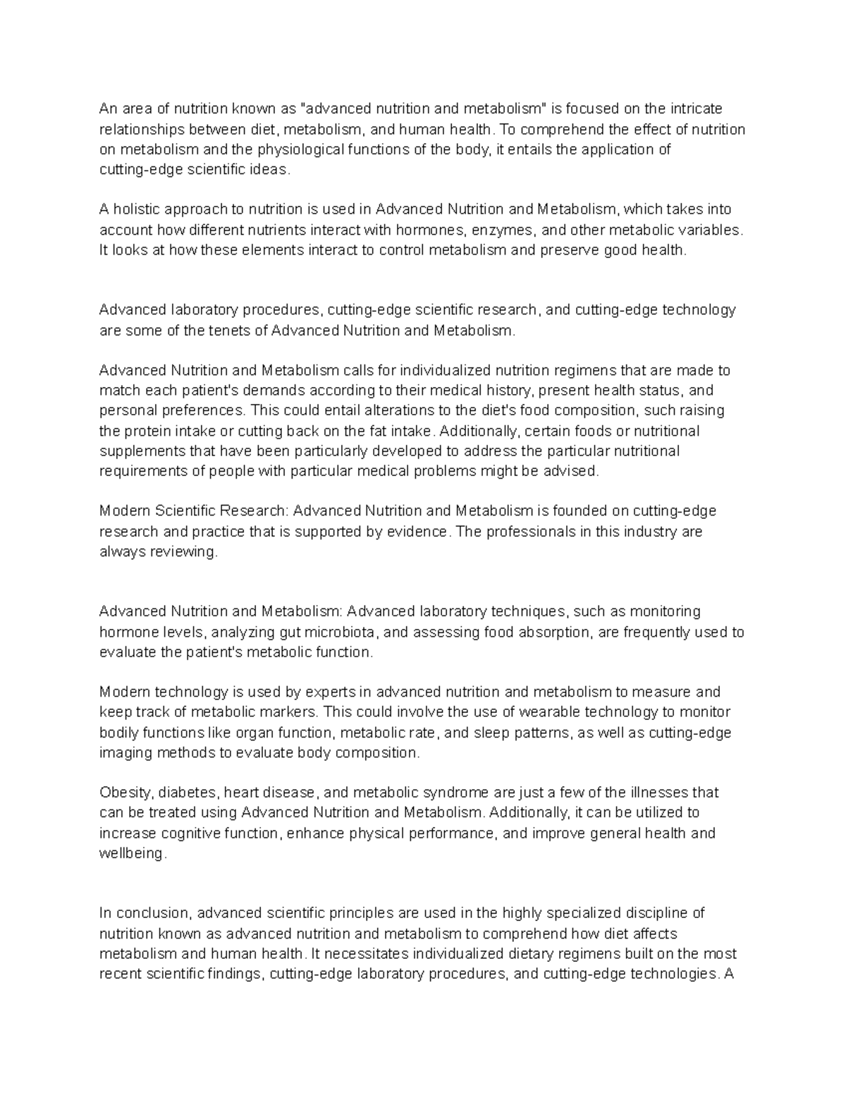 ADVANCED NUTRITION AND HUMAN METABOLISM PDF FREE DOWNLOAD visual data 6