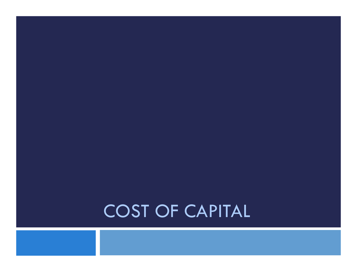 cost-of-capital-02-lecture-notes-2-cost-of-capital-cost-of-equity