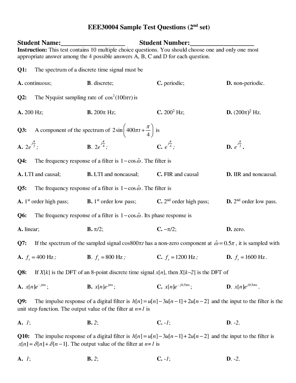 eee30004-sample-test-questions-2nd-set-eee30004-sample-test-questions