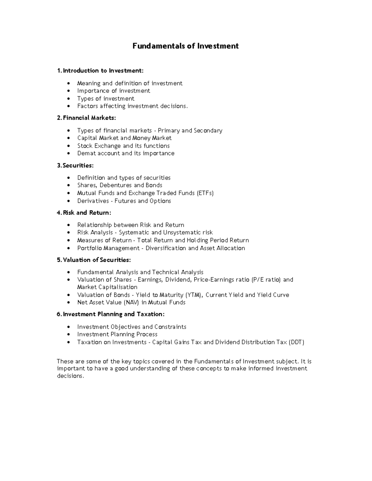 foi-notes-fundamentals-of-investment-1-to-investment-meaning-and