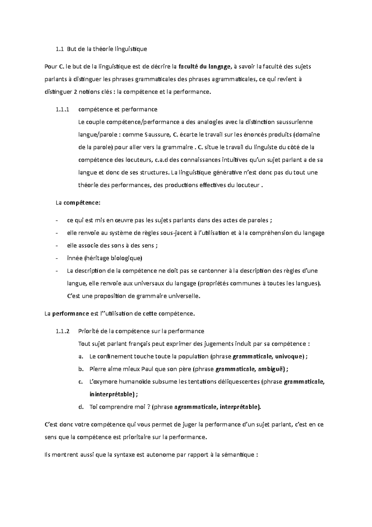 Comment décrire une histoire linguistique