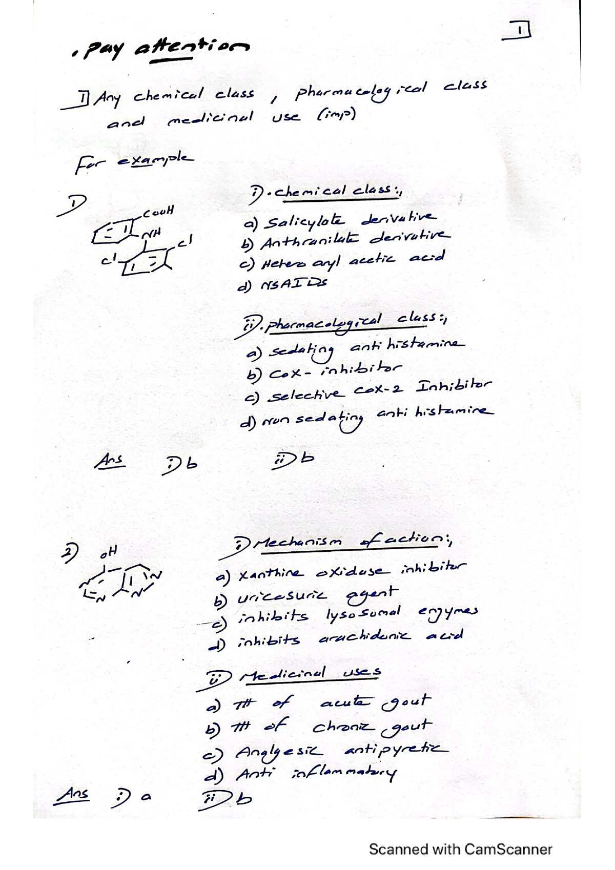 Midterm Questions - Medicinal chemistry 1 - Studocu