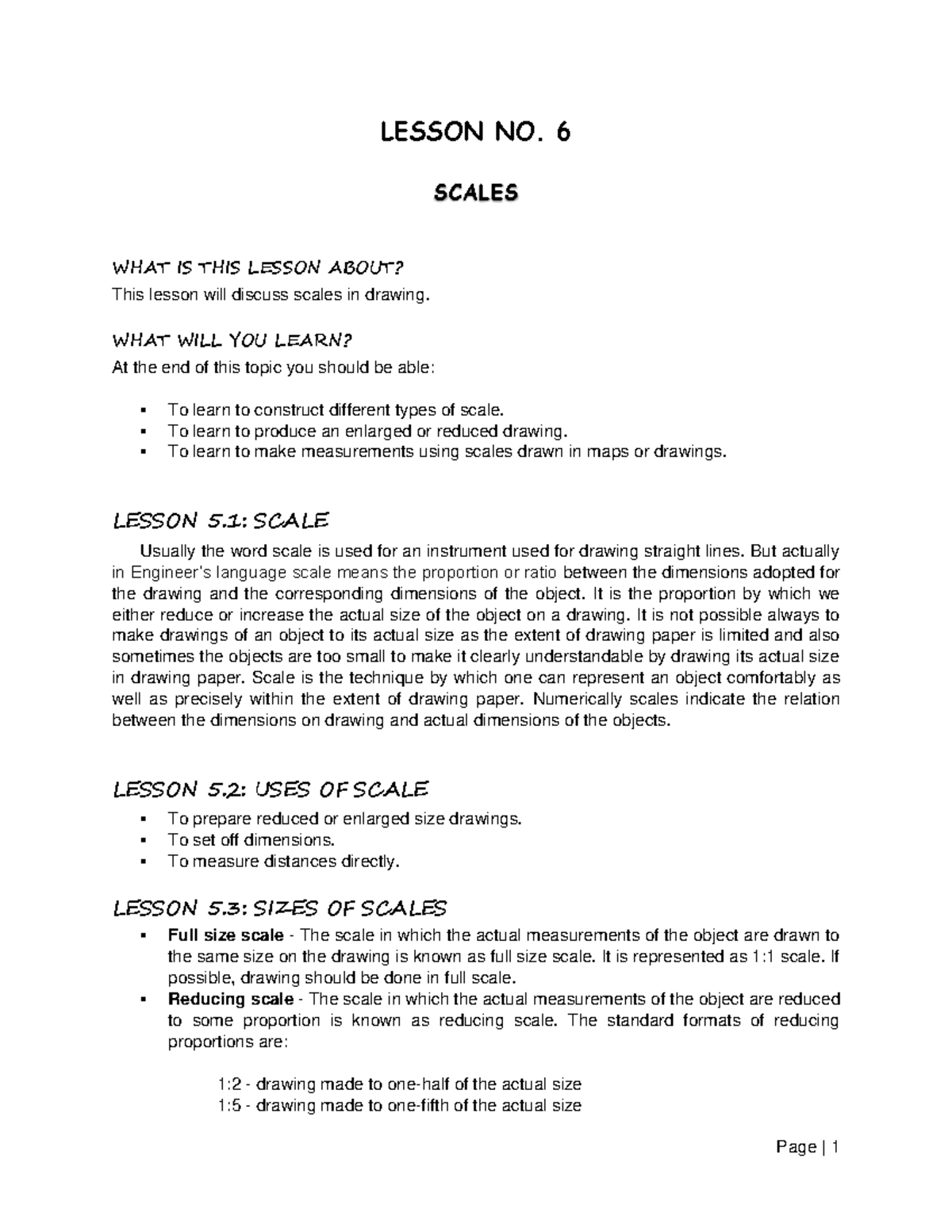 module-in-engineering-drawing-plans-topic-6-scales-lesson-no-6