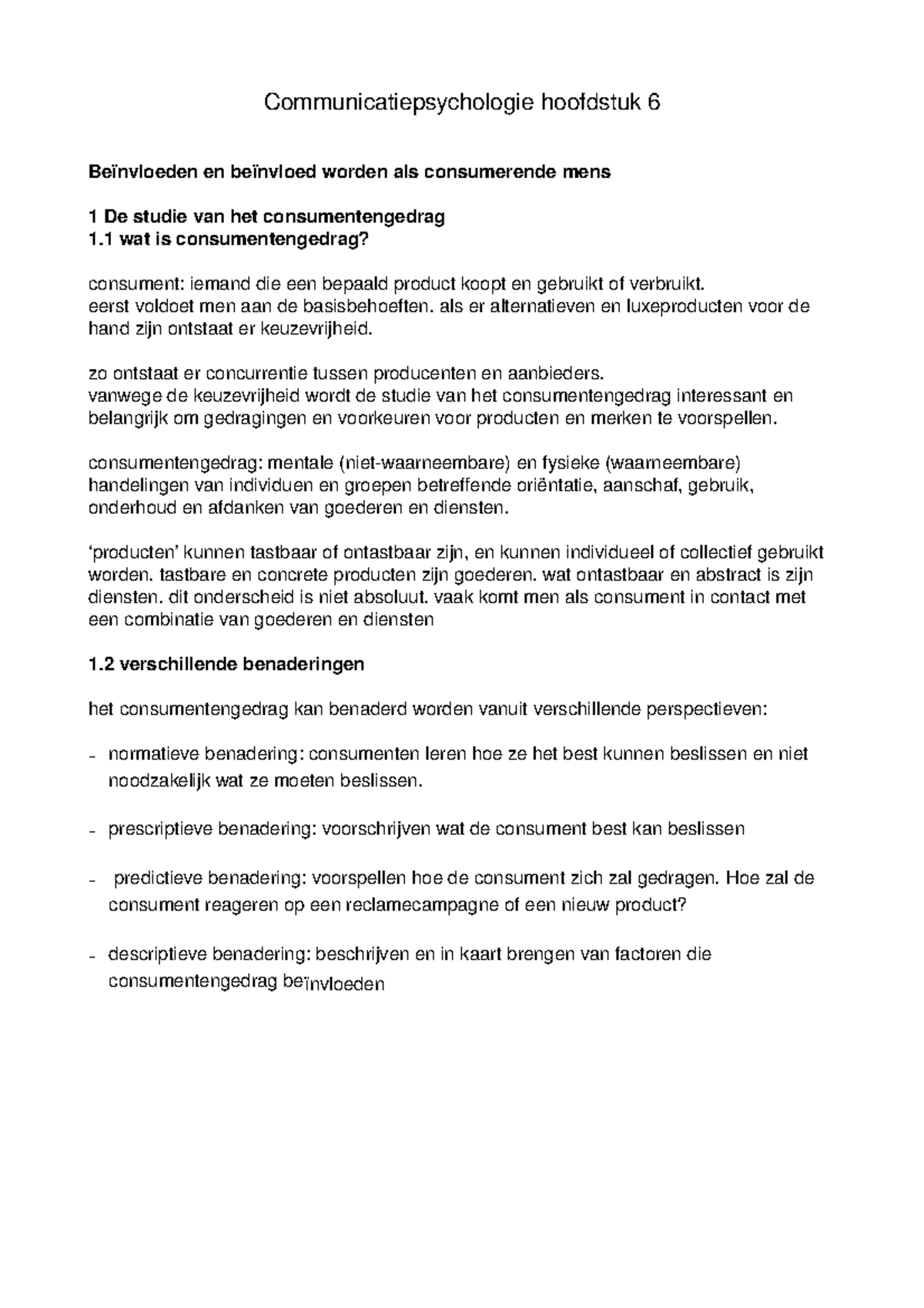 beinvloeden en beinvloed worden als consumerende mens word.docx ...