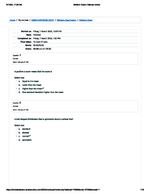 Final LAB QUIZ 1 Attempt review - Started on Sunday, 1 December 2024, 9 ...