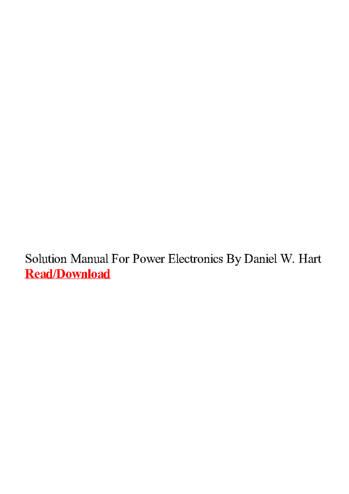 Ch2 solutionmanual the solution manual for ch2 for Power_Electronics