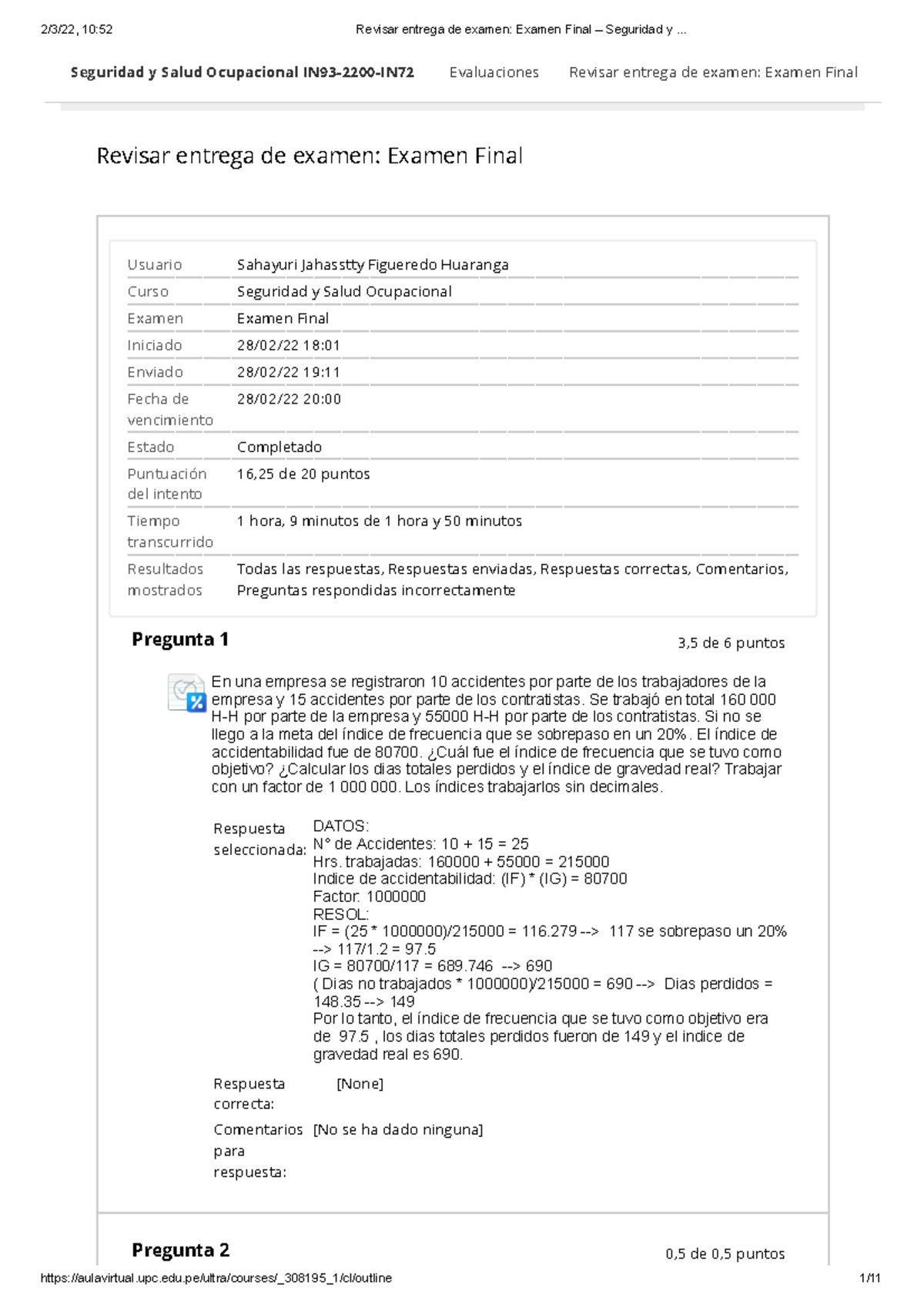 EFinal - Examen Final - Seguridad Y Salud Ocupacional IN93-2200-IN72 ...