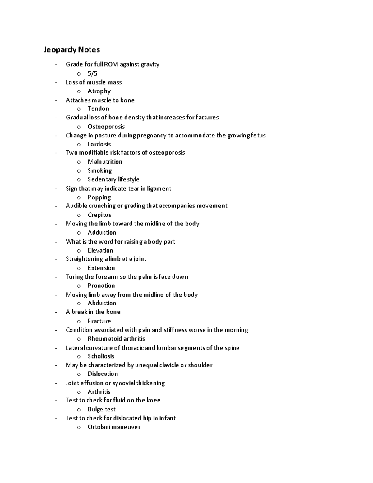 Jeopardy Game Notes (review) Jeopardy Notes Grade for full ROM