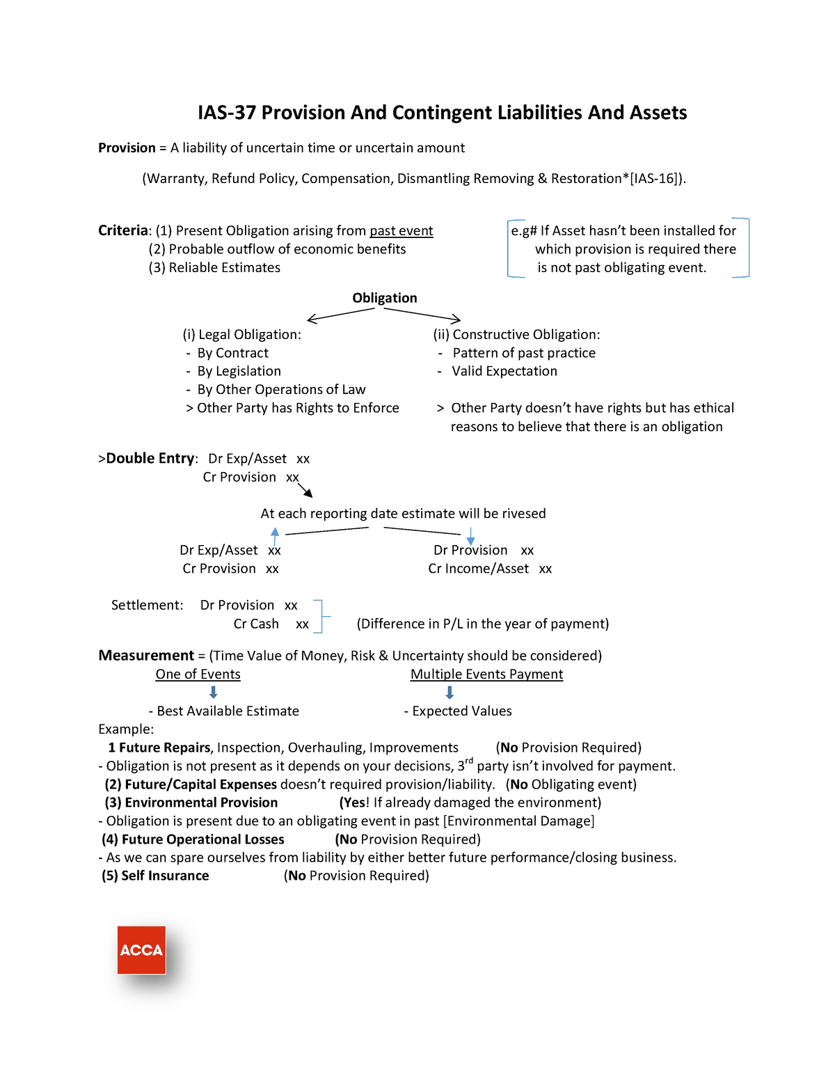 Ias 37 Ias 37 Annotated Form Complete Nn43 Brookes Studocu